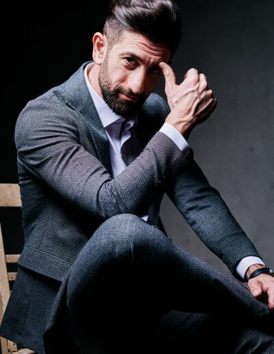 Männer Portrait im Studio